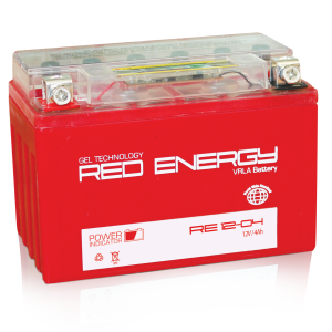 АКБ 12V4Ah (114x70x87) (гелевая, необслуж.) RED NRG