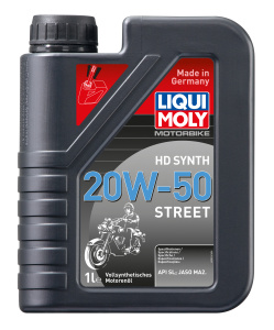 Масло моторное LiquiMoly 4T 20W-50 1л SynthStreet синтетическое