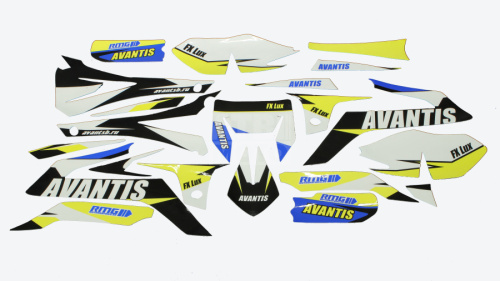 Набор наклеек Avantis FX250 Lux Набор наклеек Avantis FX250 Lux