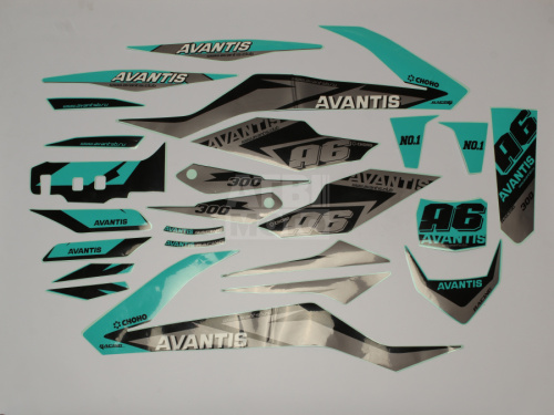 Набор наклеек Avantis A6 Набор наклеек Avantis A6