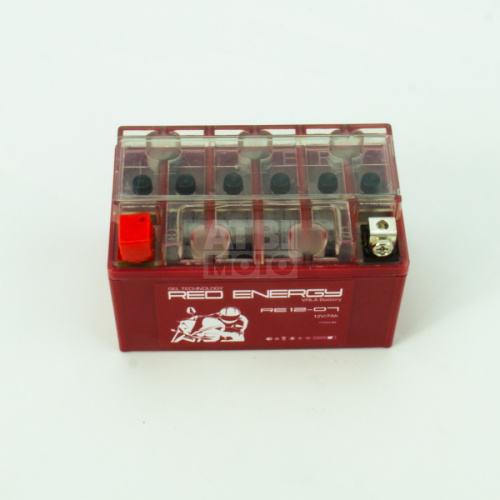АКБ 12V7Ah (155x90x105) (гелевая, необслуж.) RED NRG АКБ 12V7Ah (155x90x105) (гелевая, необслуж.) RED NRG