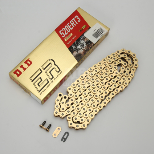 Цепь приводная 520x120 DID 520ERT3 Gold&Gold Цепь приводная 520x120 DID 520ERT3 Gold&Gold